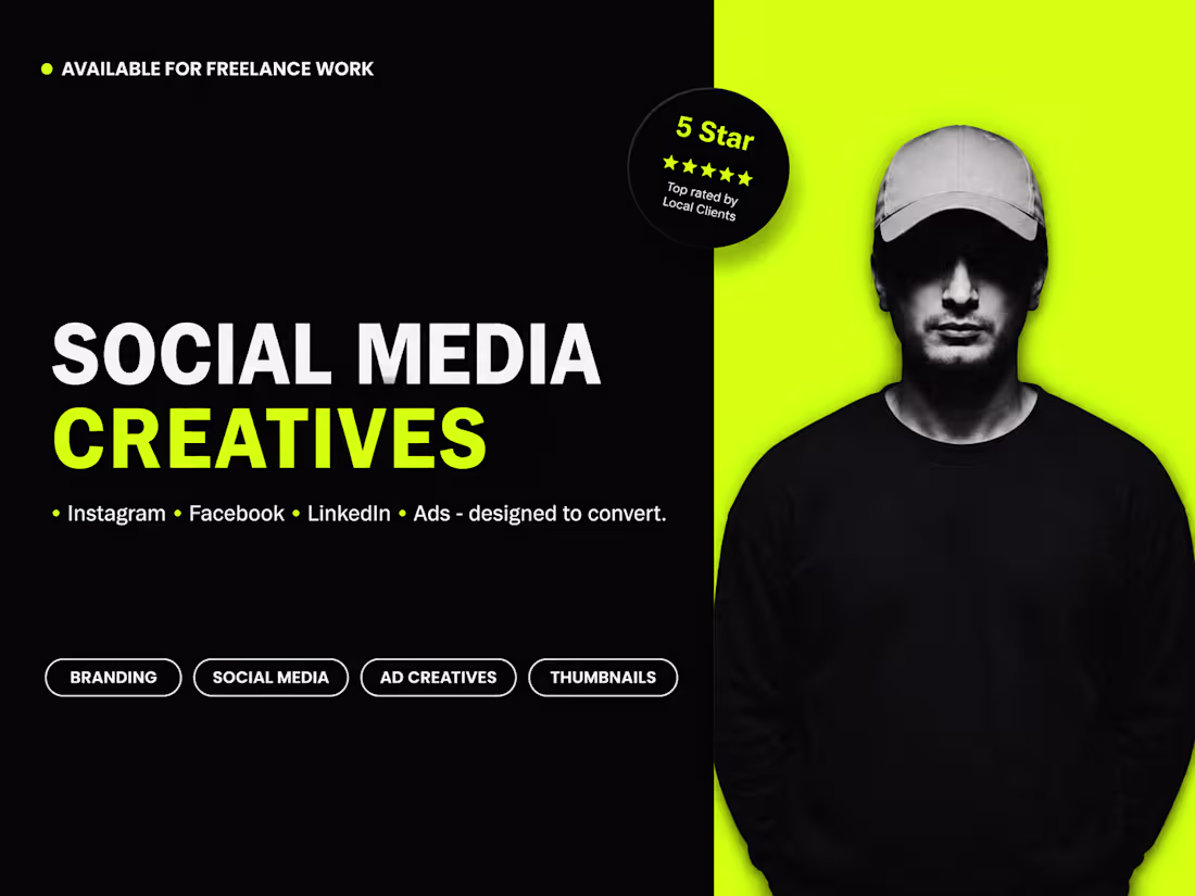 Cover image for Premium Social Media Creatives for Modern Brands