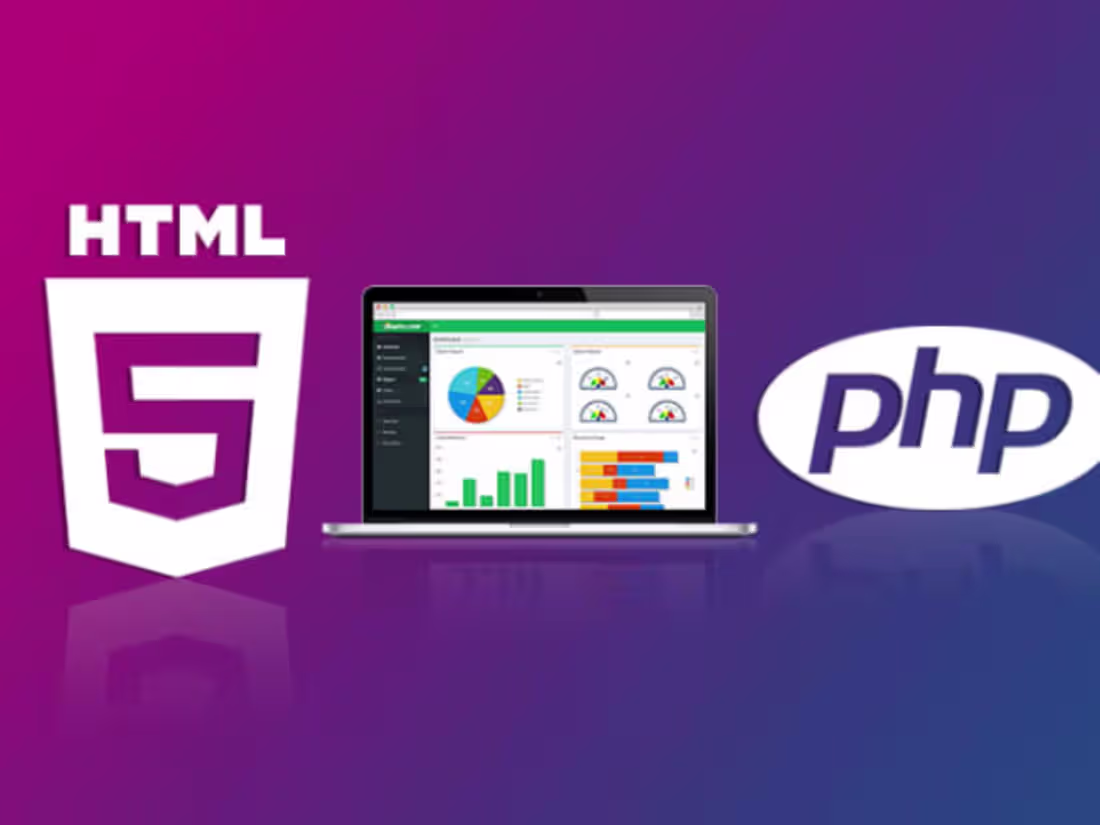 Cover image for I will build website and database using php