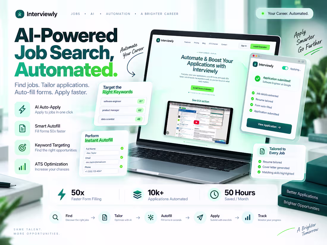 Cover image for :Automate & Boost Your Applications