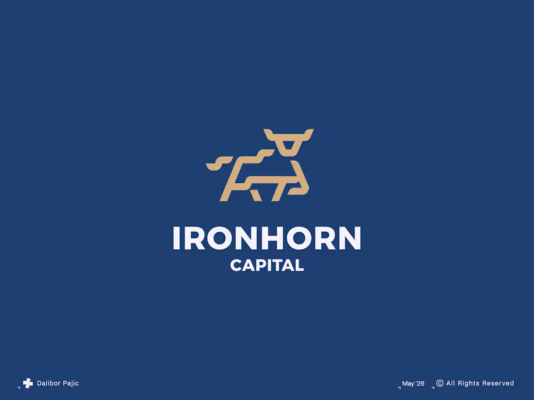Cover image for Ironhorn Capital Bull Logo