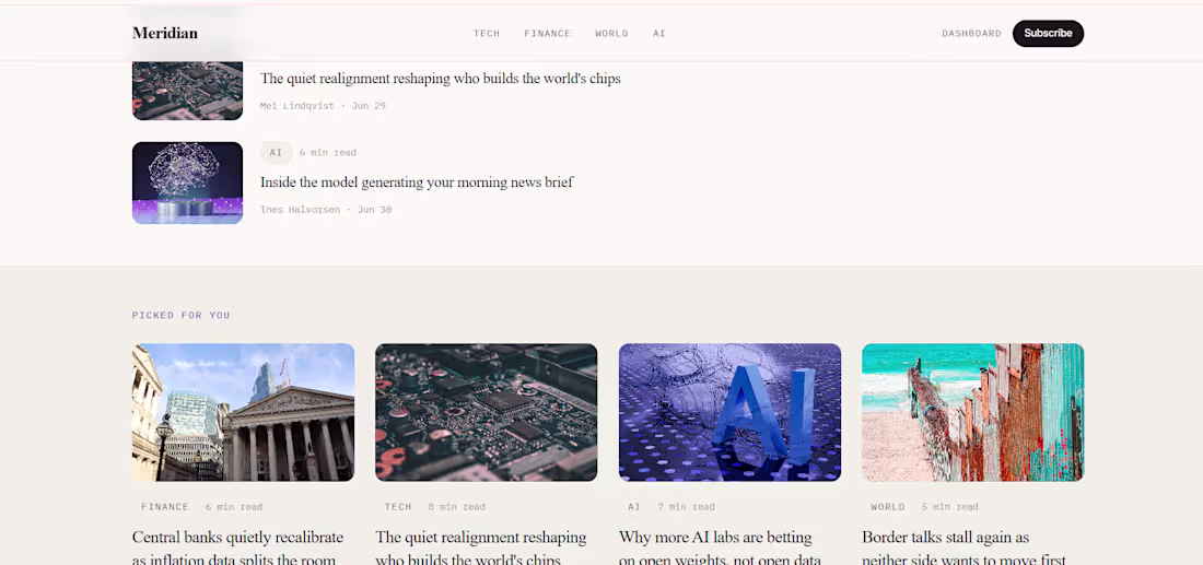 Cover image for Just the exploration of news..