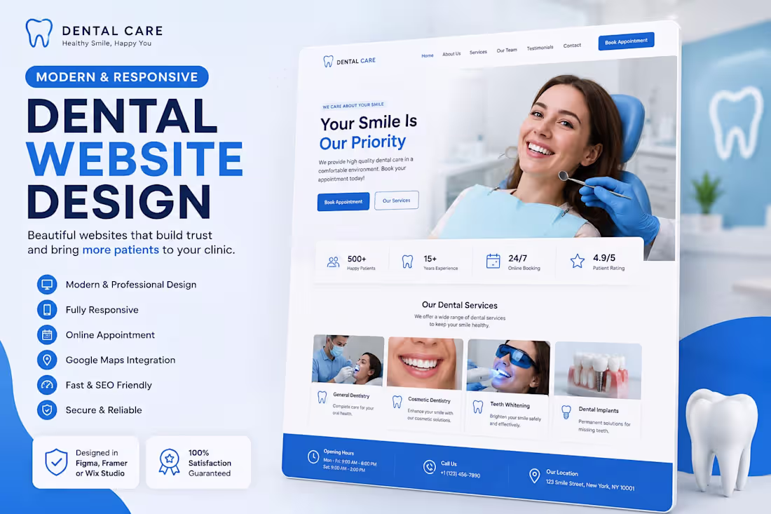 Cover image for Dental Website