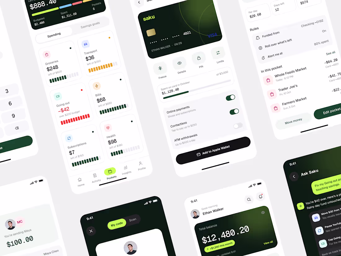 Cover image for Today UI exploration is a personal finance app