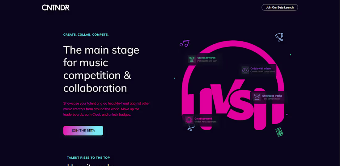 Cover image for Beat Battle Platform — CNTNDR