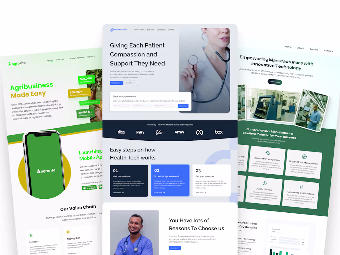 Cover image for High-converting website & landing page design