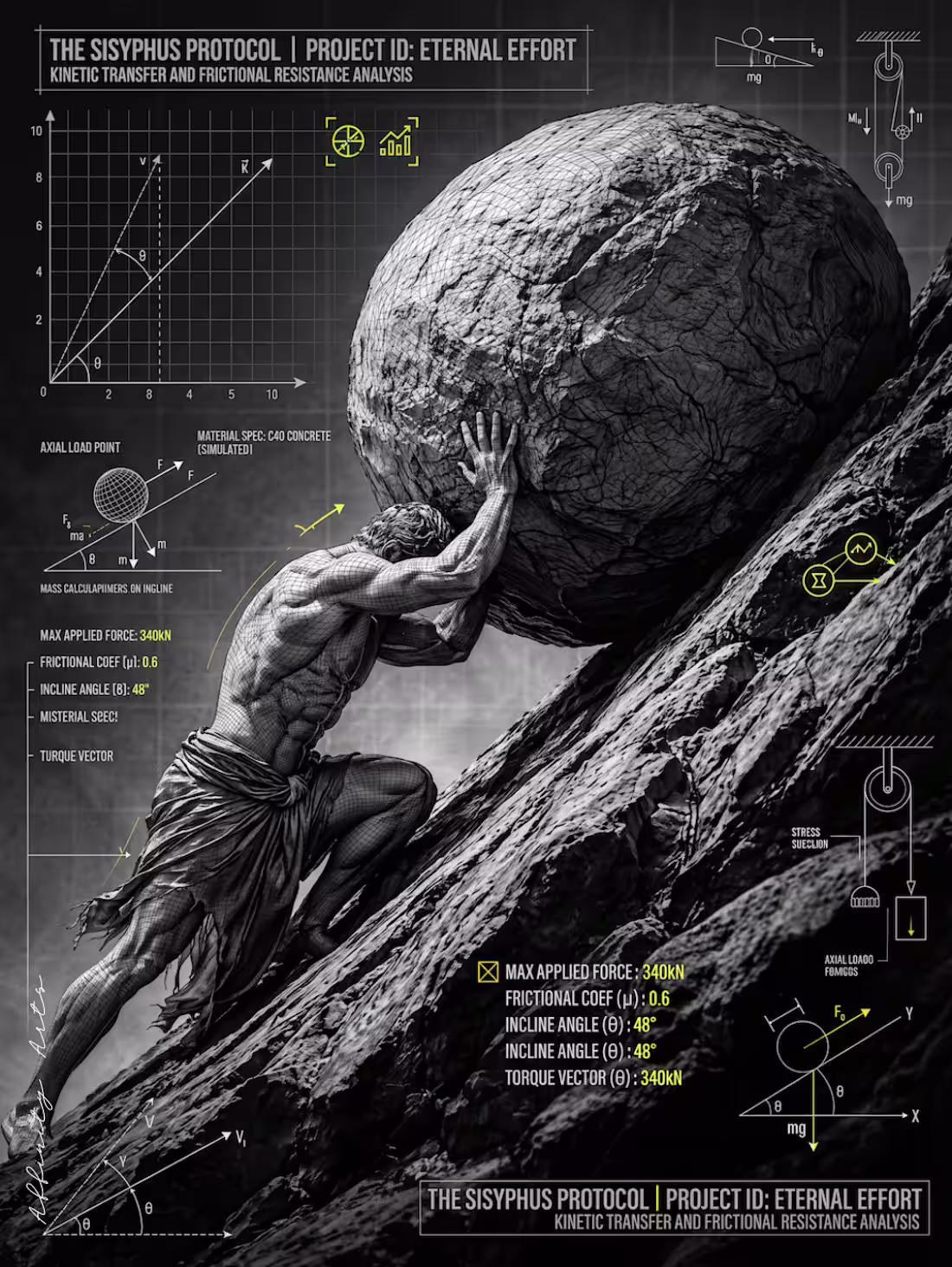 Cover image for "The Sisyphus Protocol" — Decoded