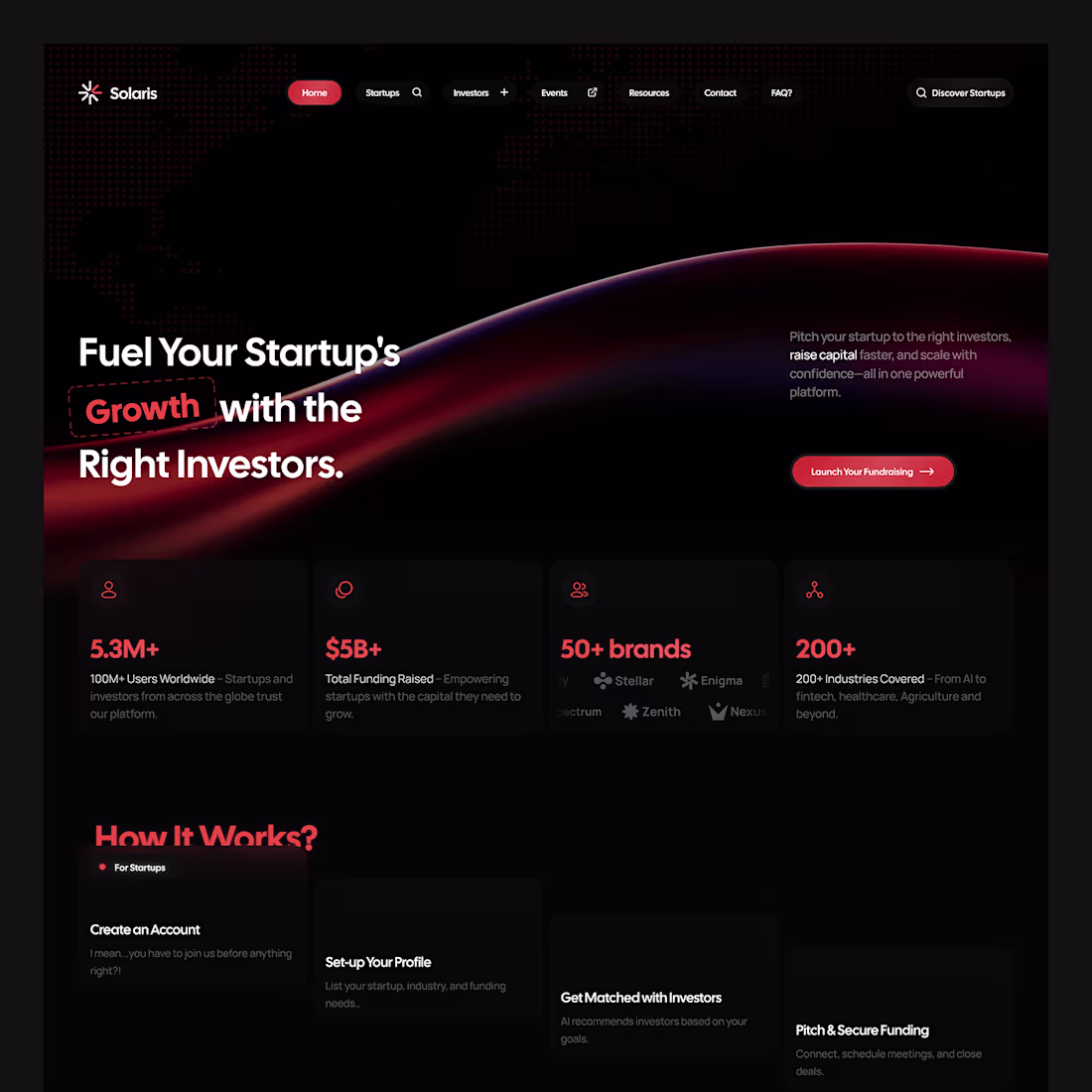 Cover image for Solaris – Connect. Pitch. Rise.