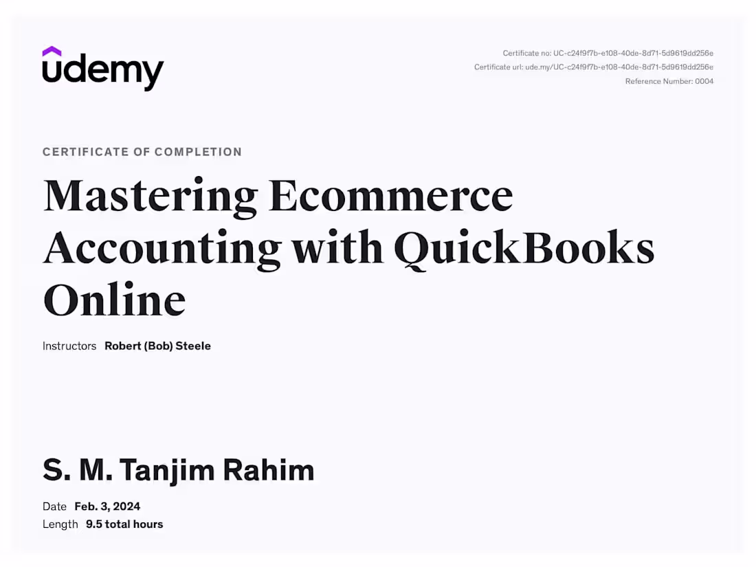 Cover image for Mastering Ecommerce Accounting with Quickbooks online
