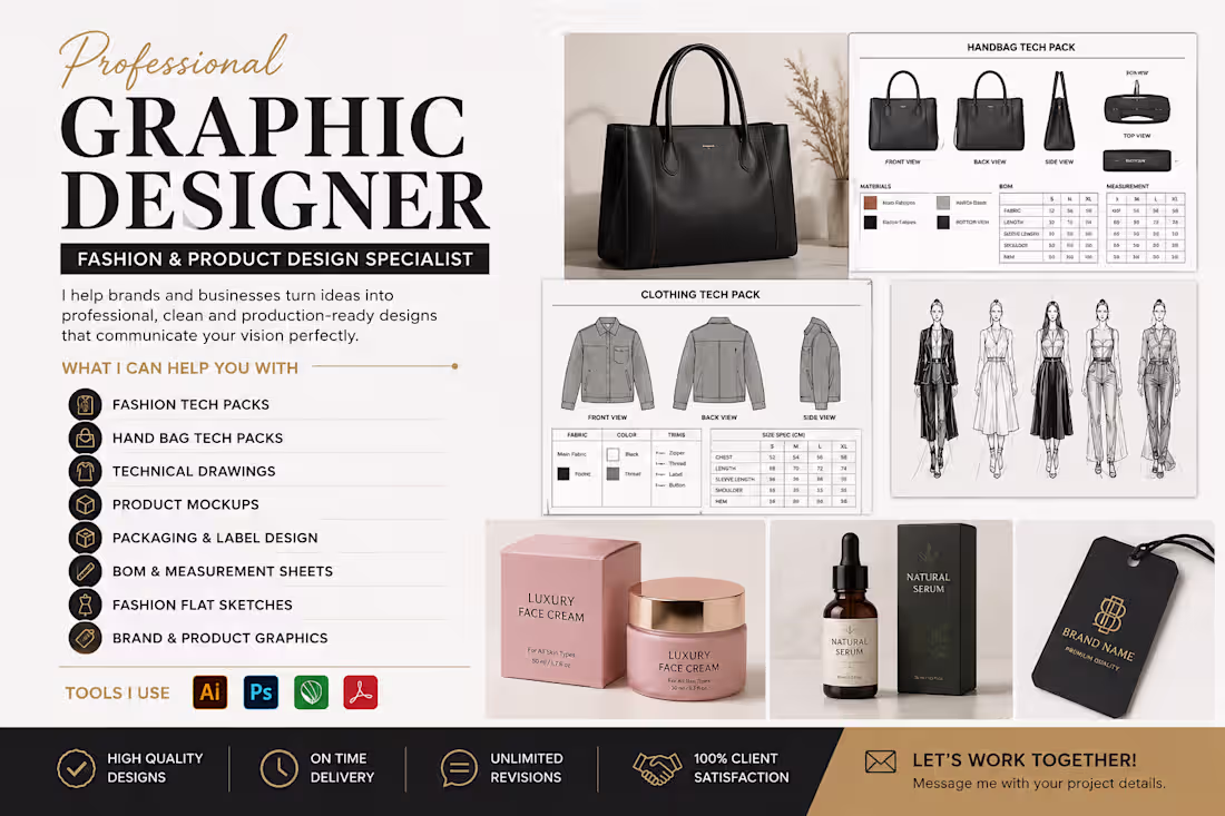 Cover image for Professional Graphic Design Services I’m a professional Grap...