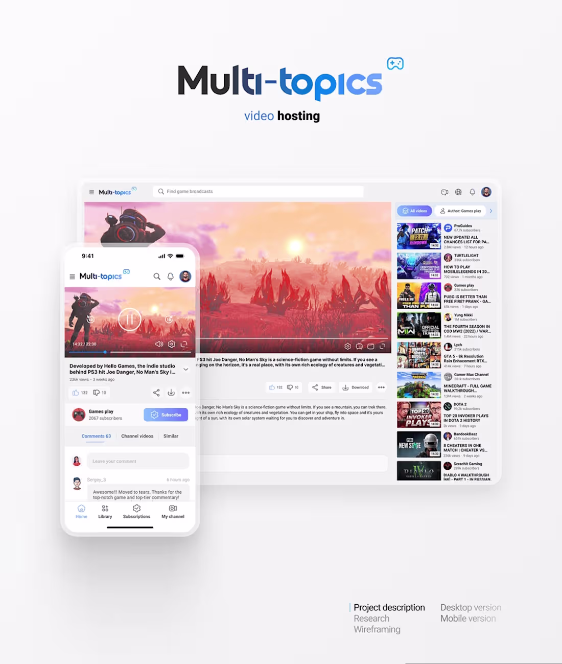 Cover image for Multi-Topics — Premium Video Hosting