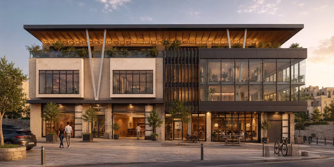 Cover image for Mediterranean Synergy: Mixed-Use Complex in