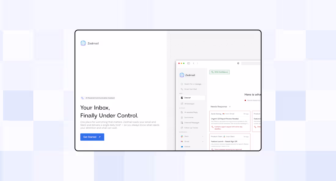 Cover image for Hello There👋,

I designed Zedmail, An