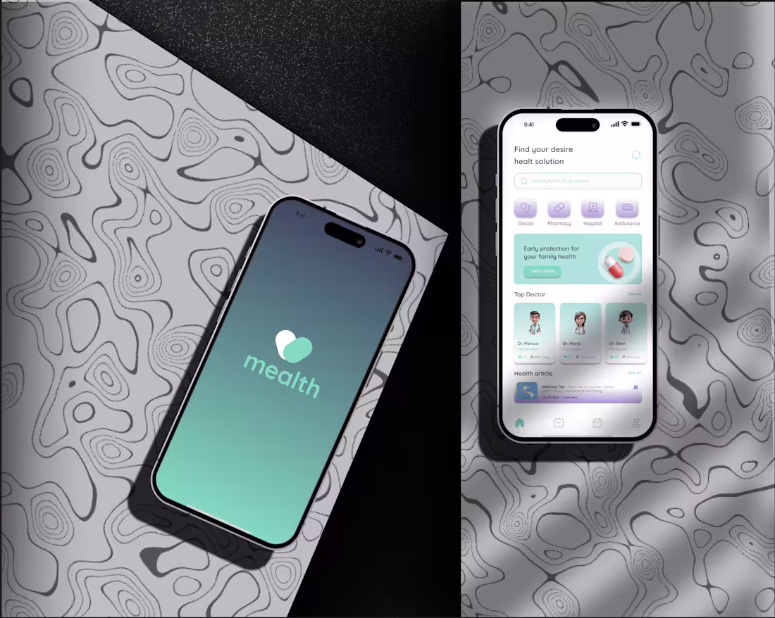 Cover image for Medical App Mealth
