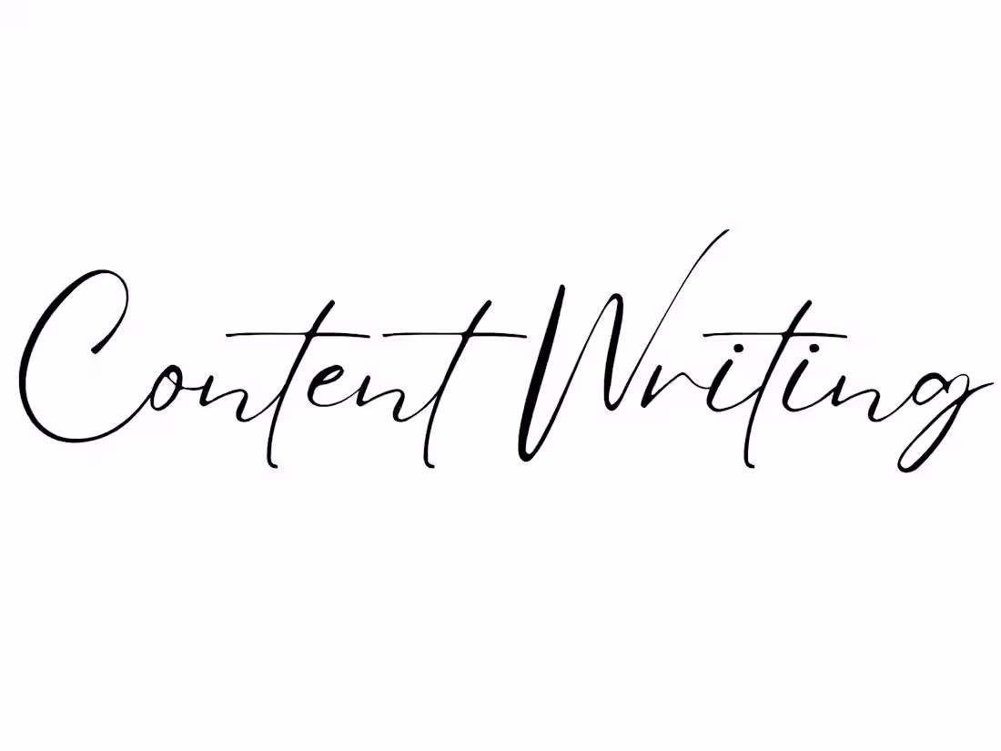 Cover image for Content Writing
