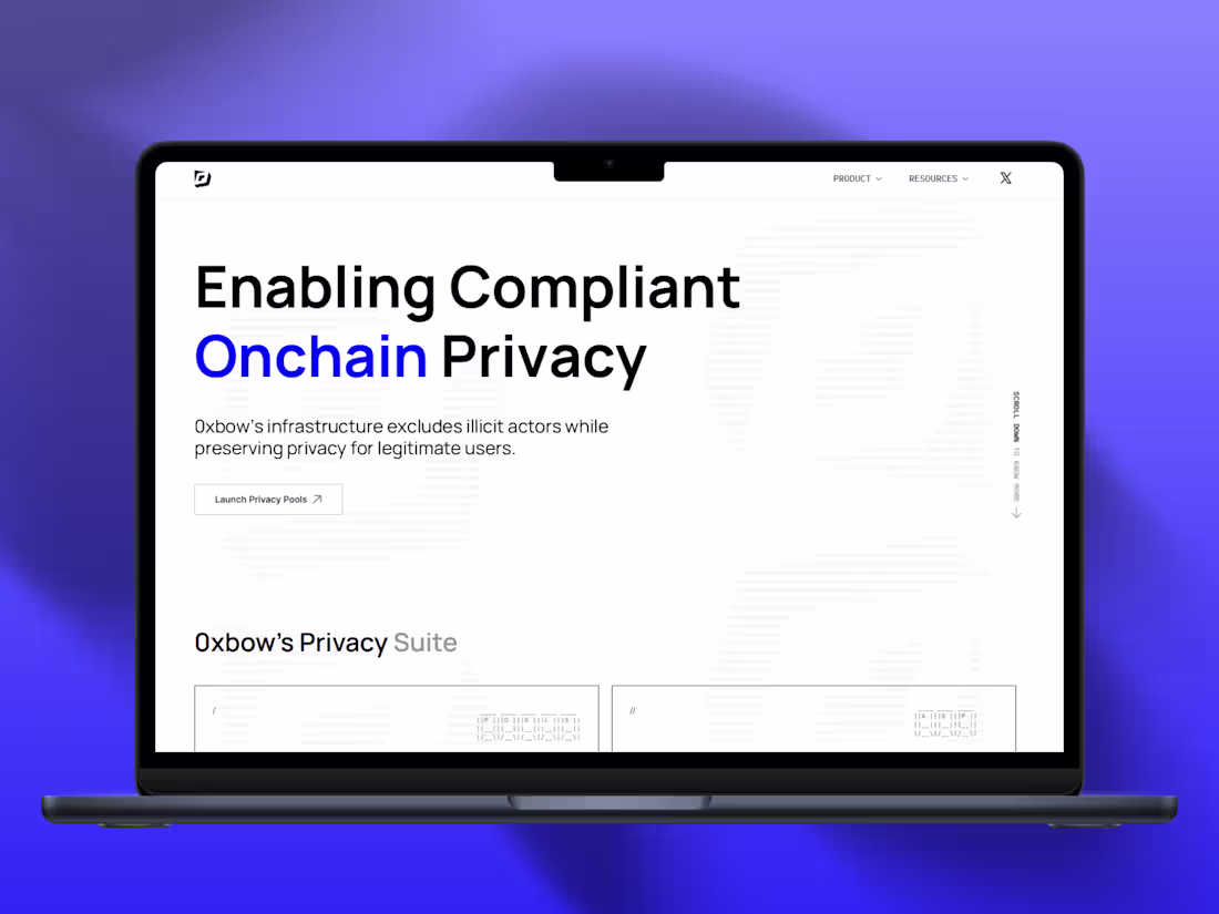 Cover image for 0xbow: Advancing Privacy & Compliance in DeFi