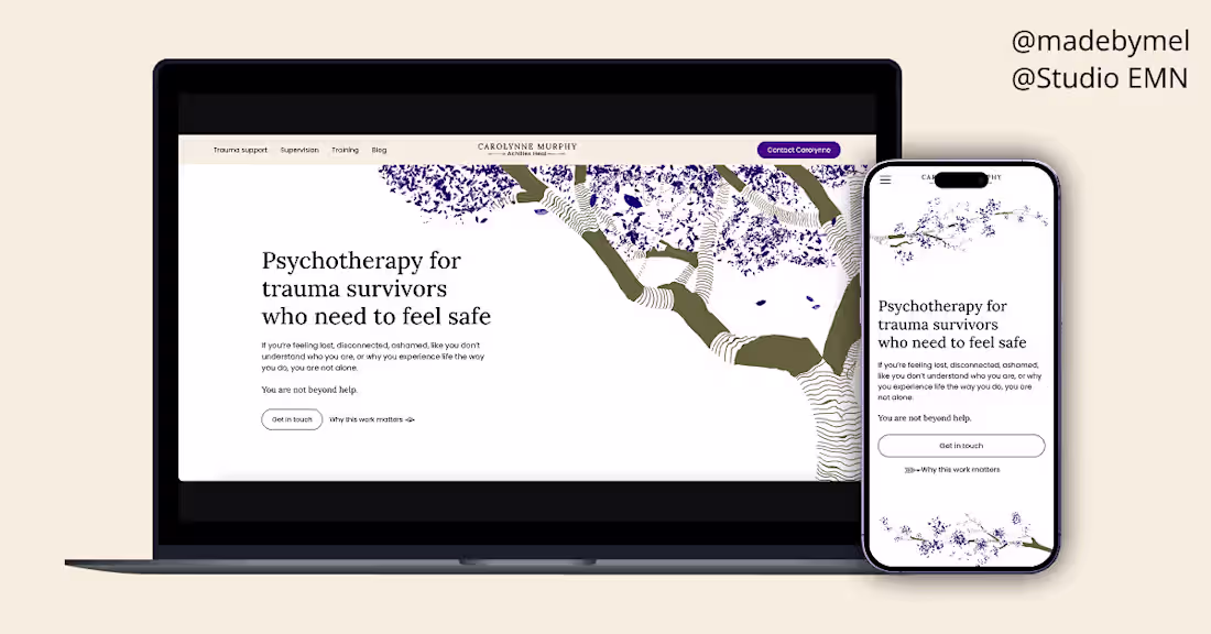 Cover image for Website Redesign for Carolynee