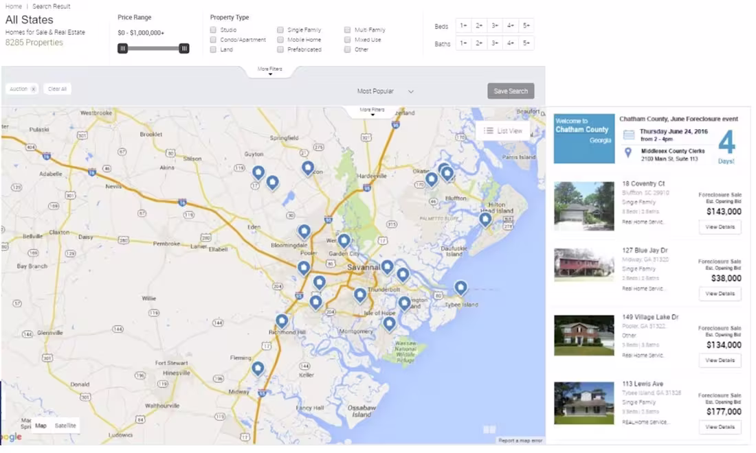 Cover image for Real Estate UX – Hubzu & Altisource