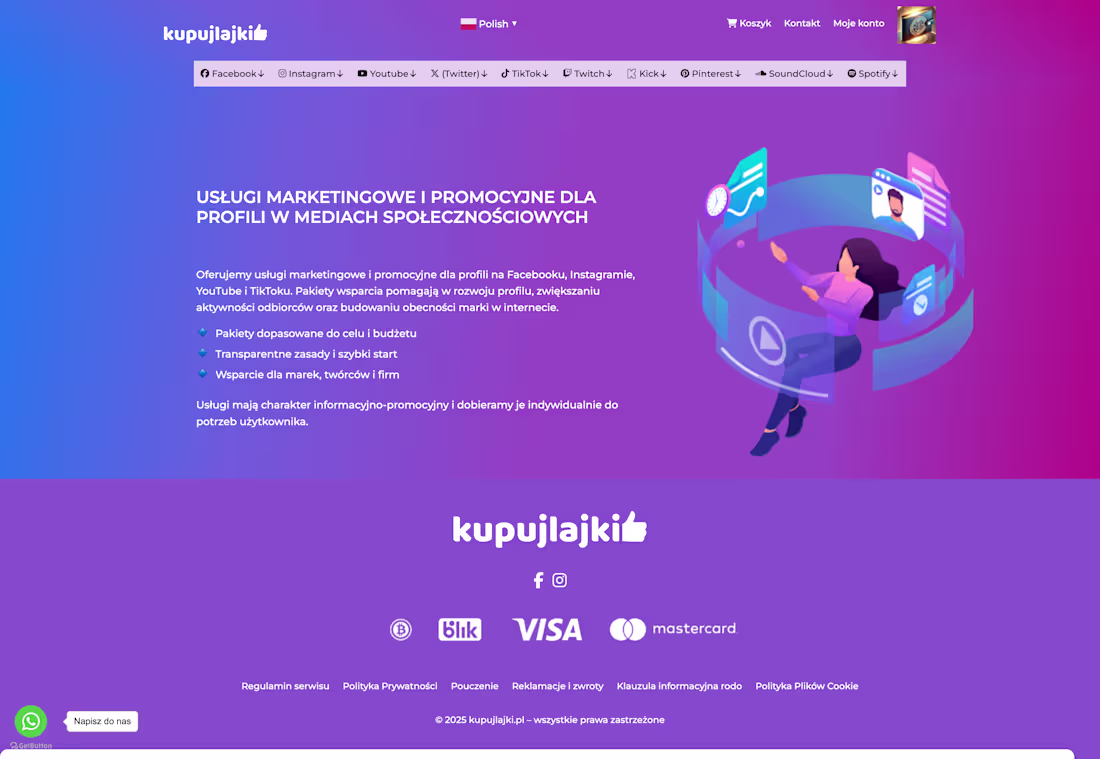 Cover image for KupujLajki.pl