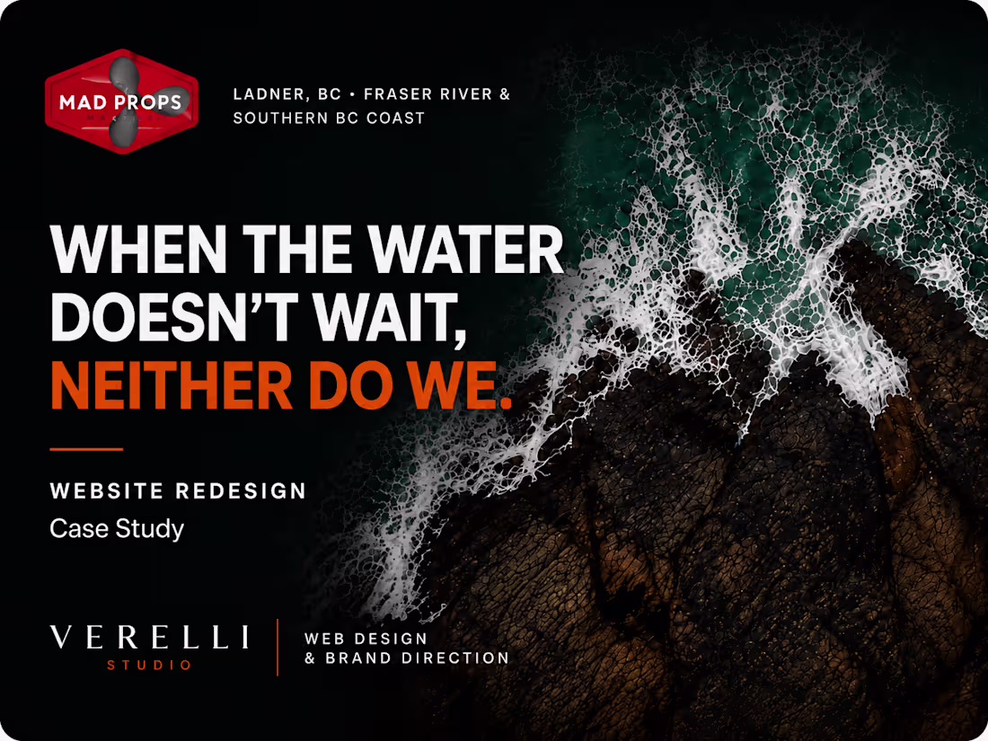 Cover image for Website concept and redesign for
