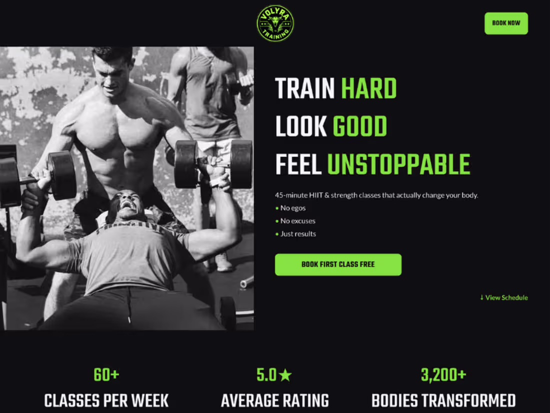 Cover image for Volyra Training