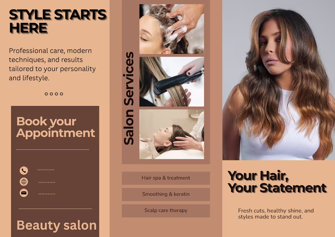 Cover image for creative brouncher for beauty salon and post of jwellerry