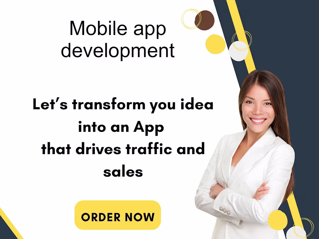 Cover image for I will develop Flutterflow mobile app bubble web app design