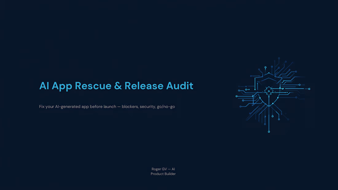 Cover image for Marketplace rescue: stabilized a Flutter