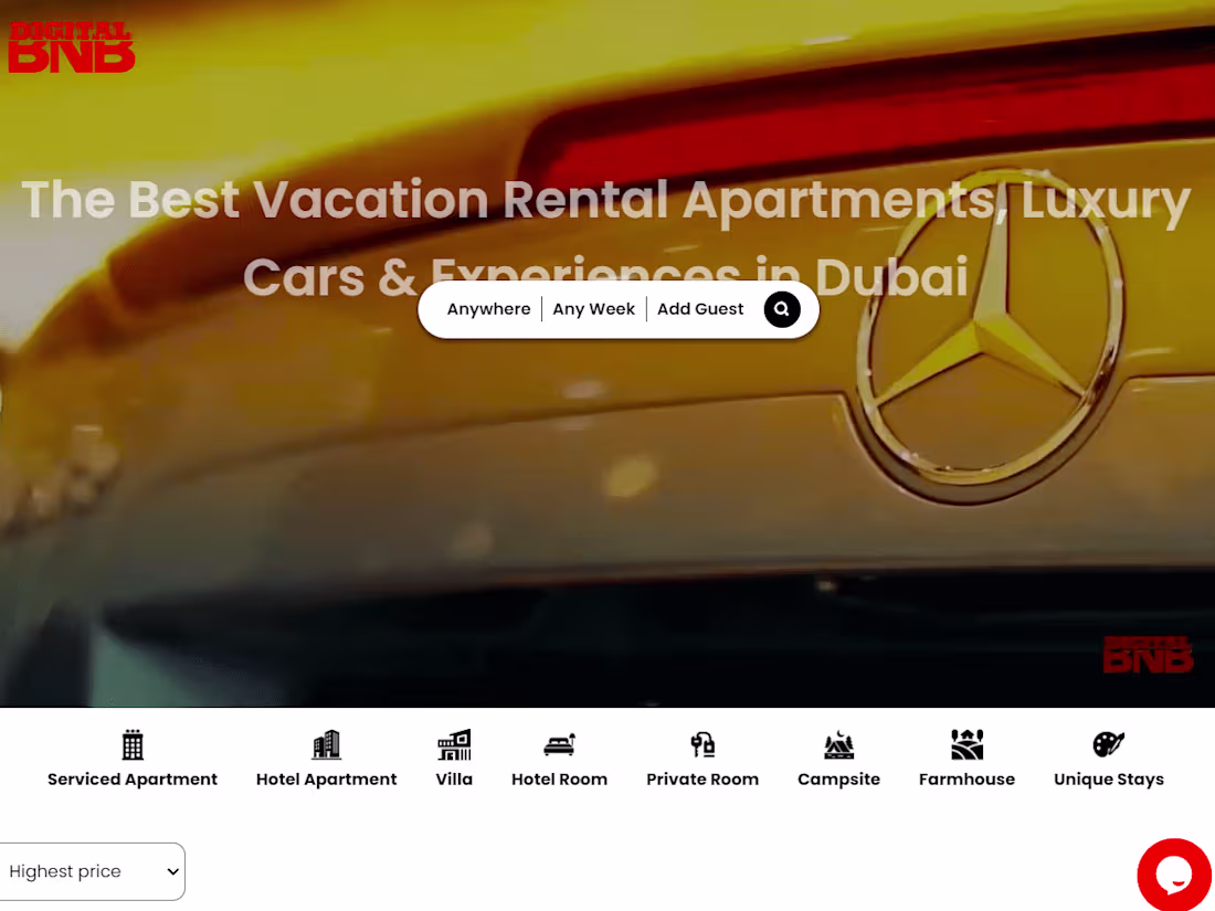 Cover image for Digital BNB - UAE