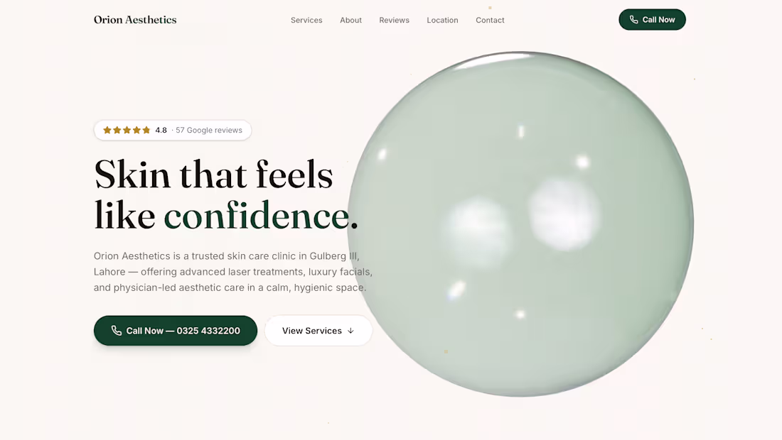 Cover image for Built a website for an