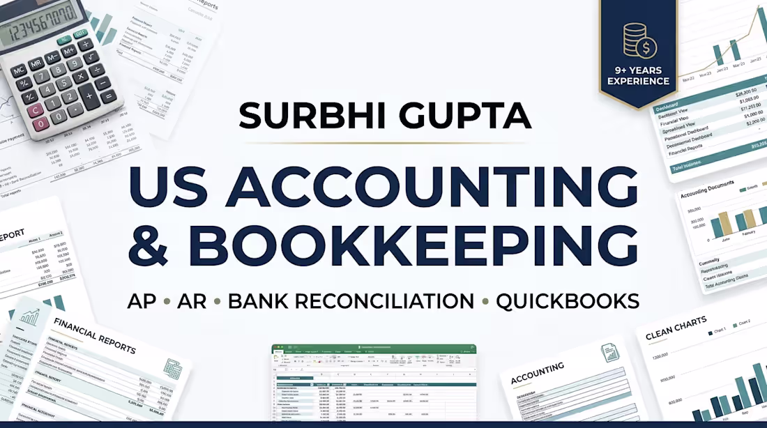 Cover image for US Bookkeeping & Accounting Support