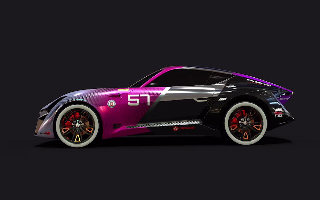 Cover image for Racing Livery Design & Full Texturing — X-Taon Concept Car