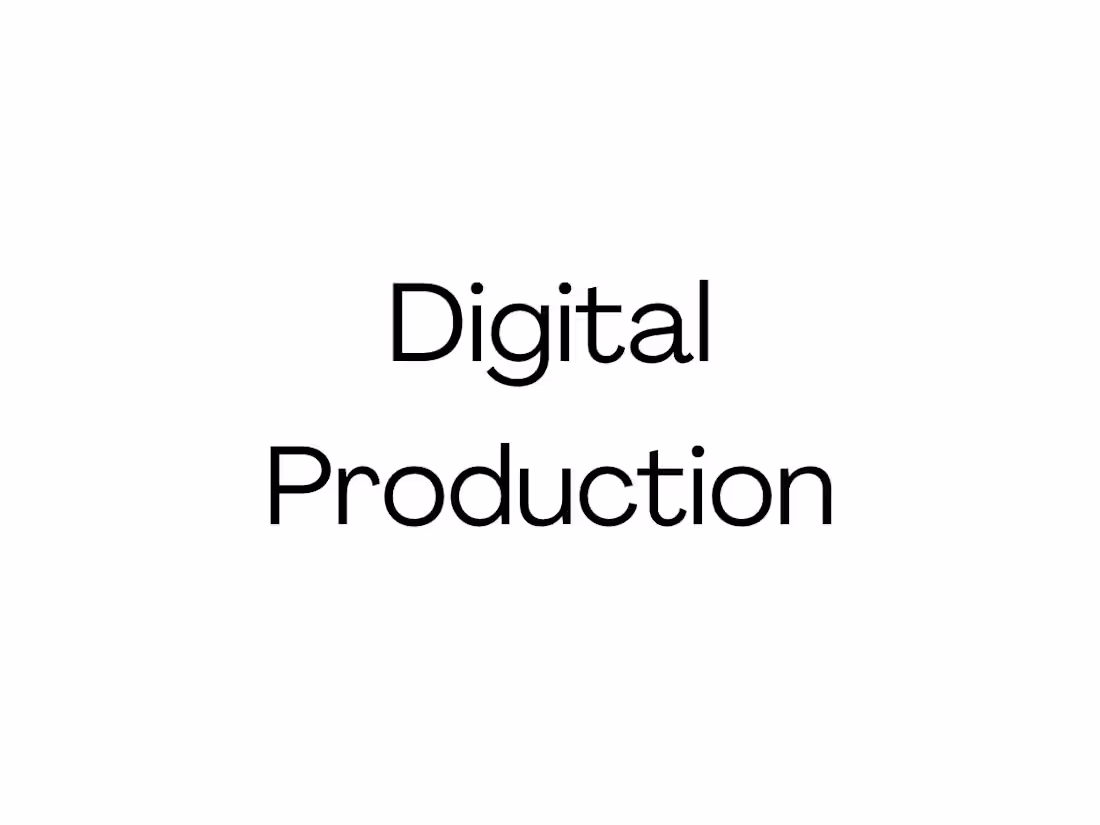Cover image for Digital Production