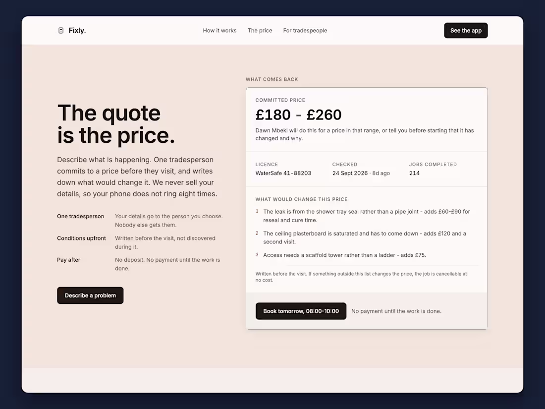 Cover image for MVP Web App, Designed and Built