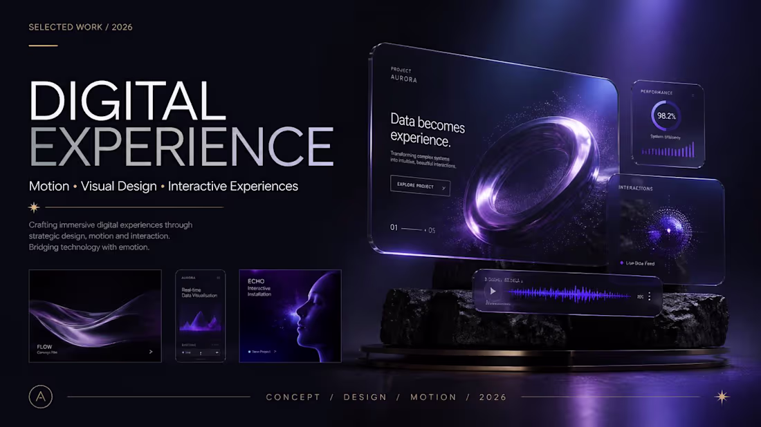 Cover image for A premium creative-tech visual crafted