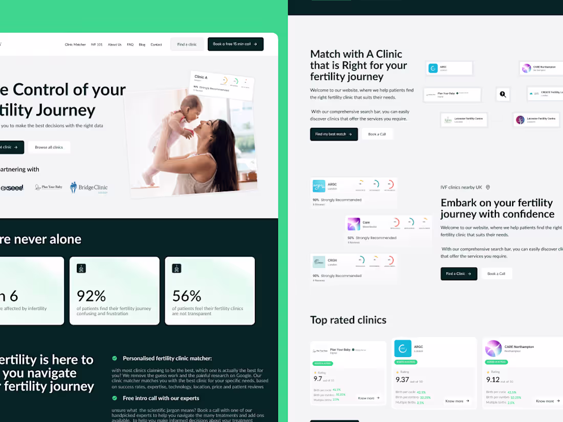 Cover image for MyFertility | Webflow Platform