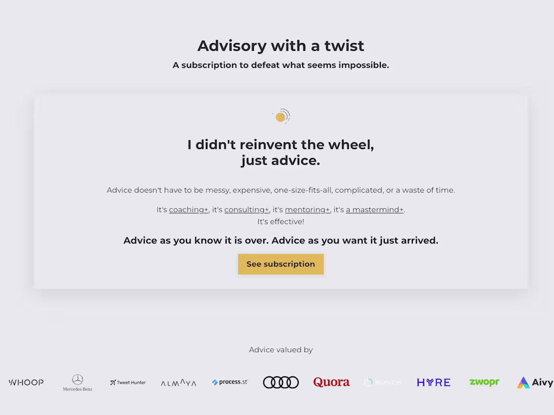 Cover image for 1:1 Product Co-Conspirator