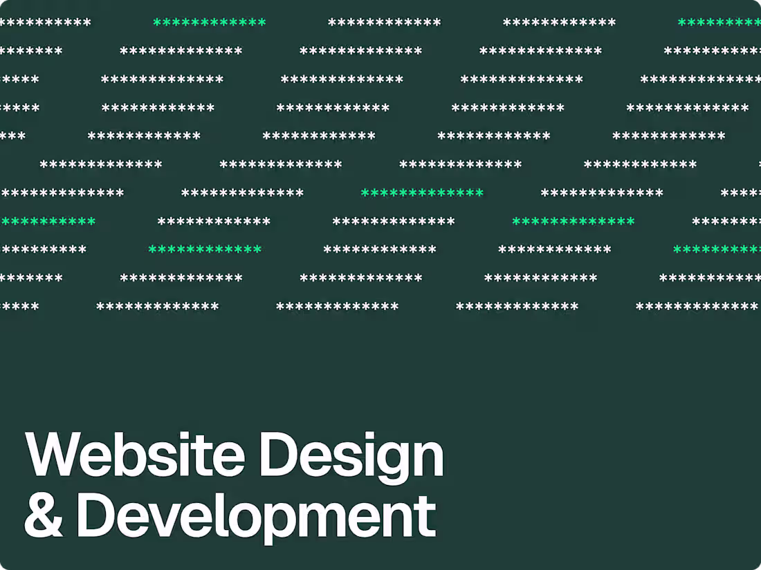 Cover image for Website Design and Development