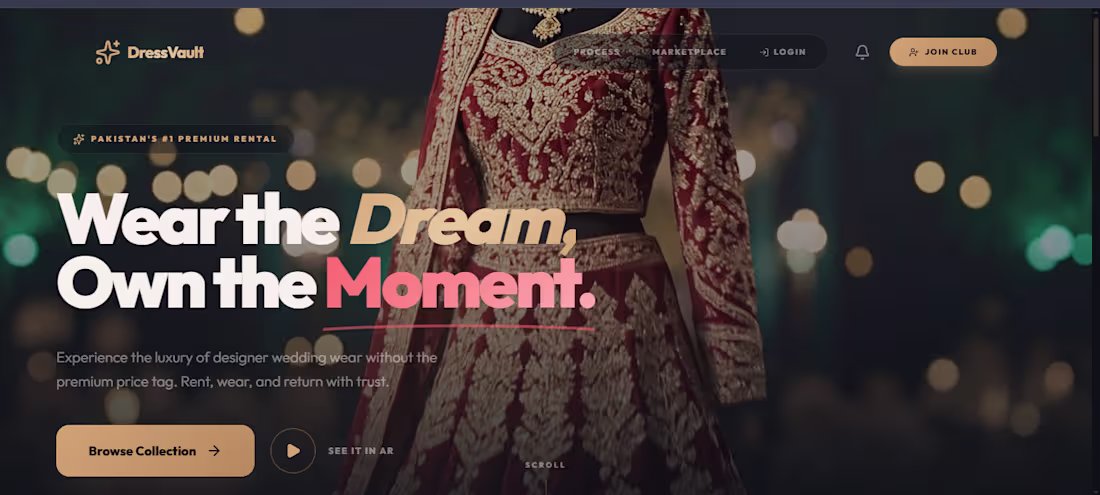 Cover image for DressVault is a peer-to-peer (P2P)