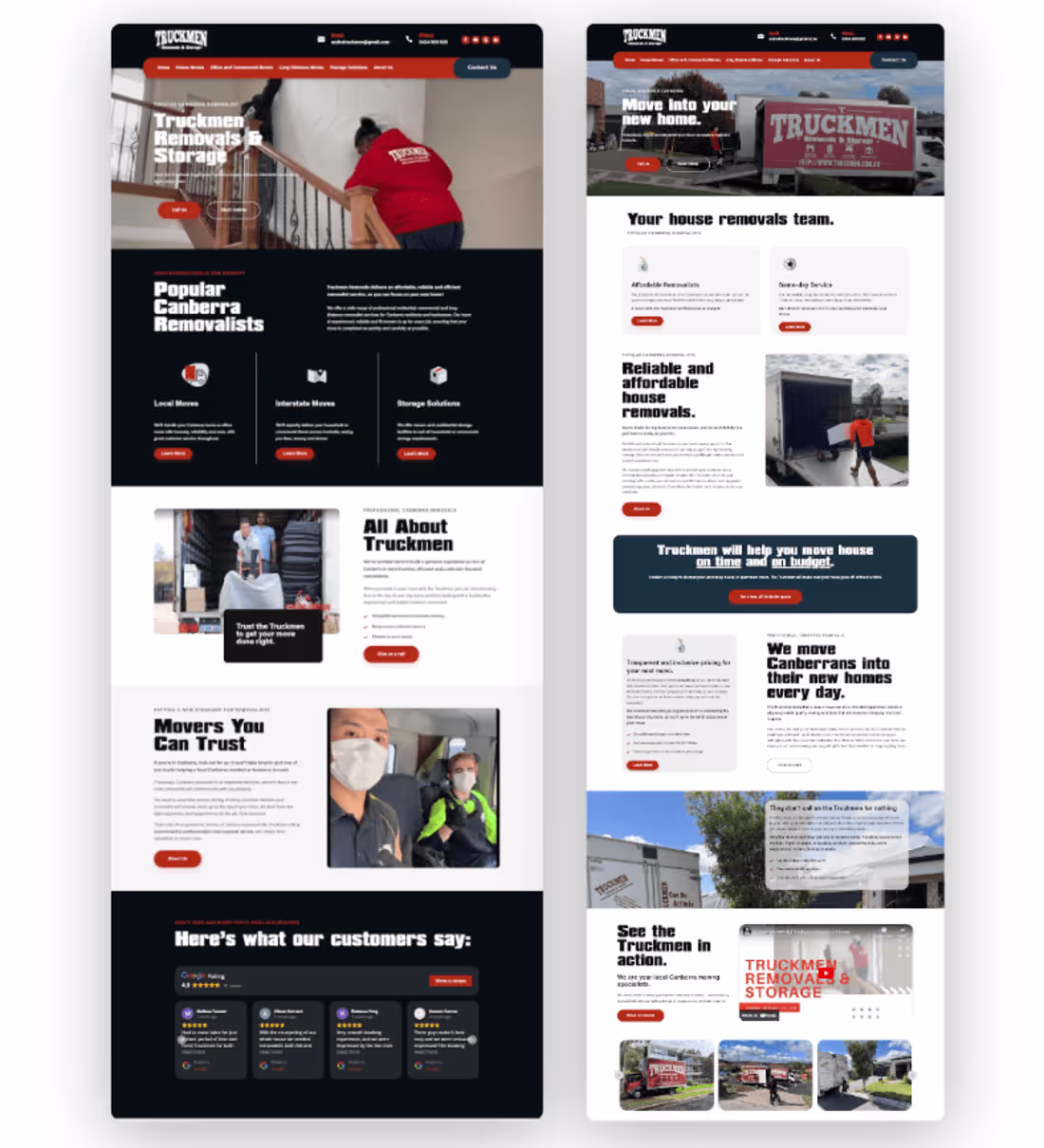 Cover image for Truckmen Removals Canberra