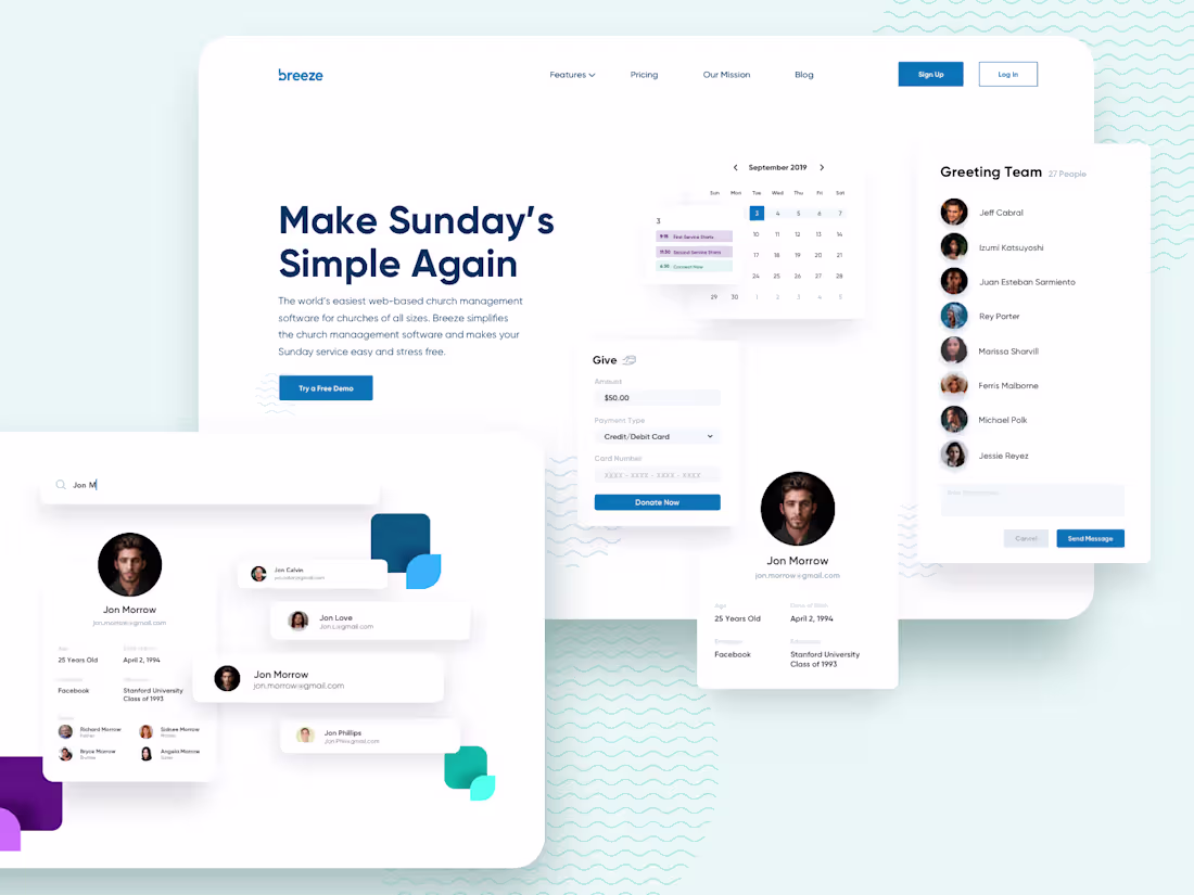Cover image for Breeze: Church Management Simplified