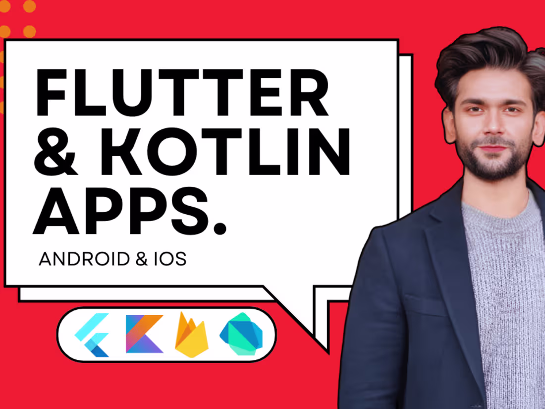 Cover image for Your full time Mobile App Developer for Flutter, Kotlin, Dart