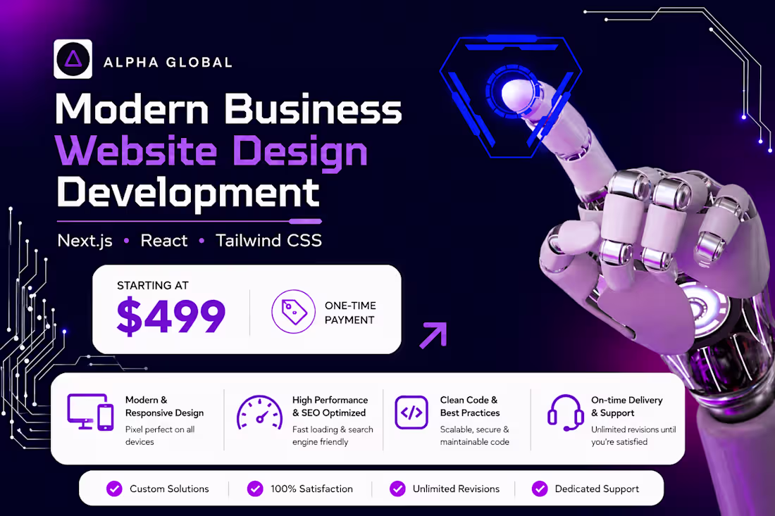 Cover image for Custom Website Development