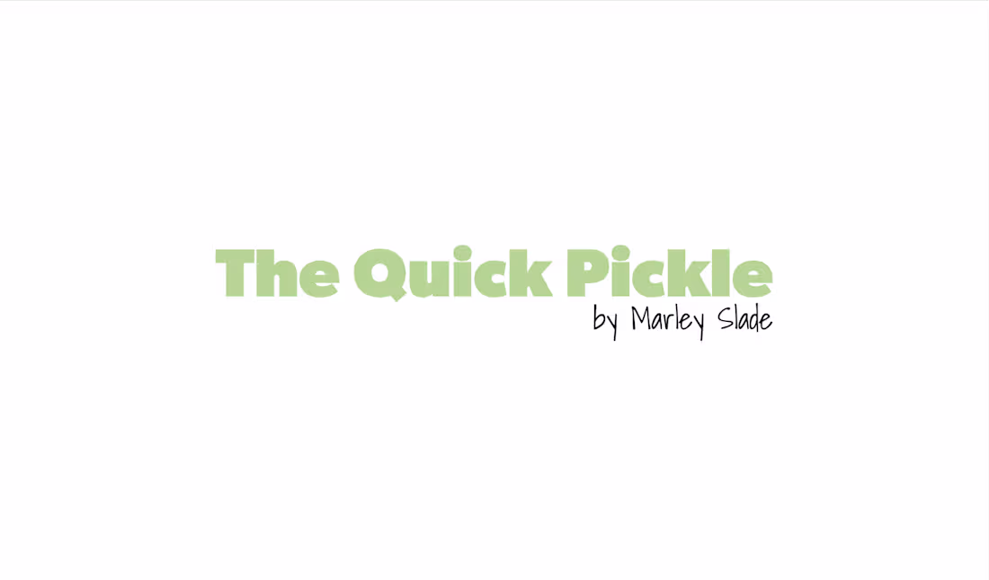 Cover image for The Quick Pickle