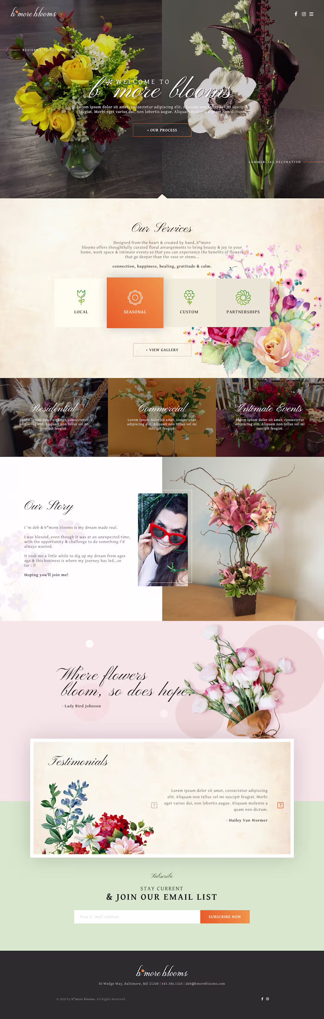 Cover image for This website design for "b'more