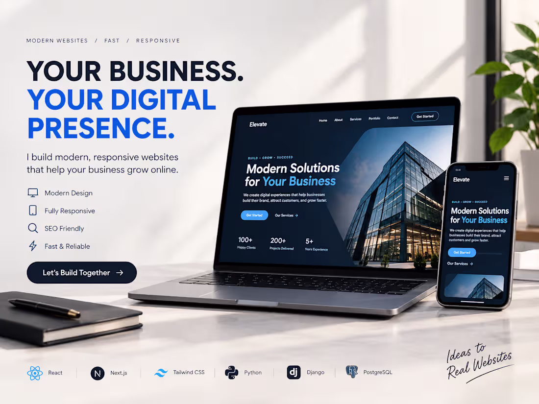 Cover image for Premium Business Website Development