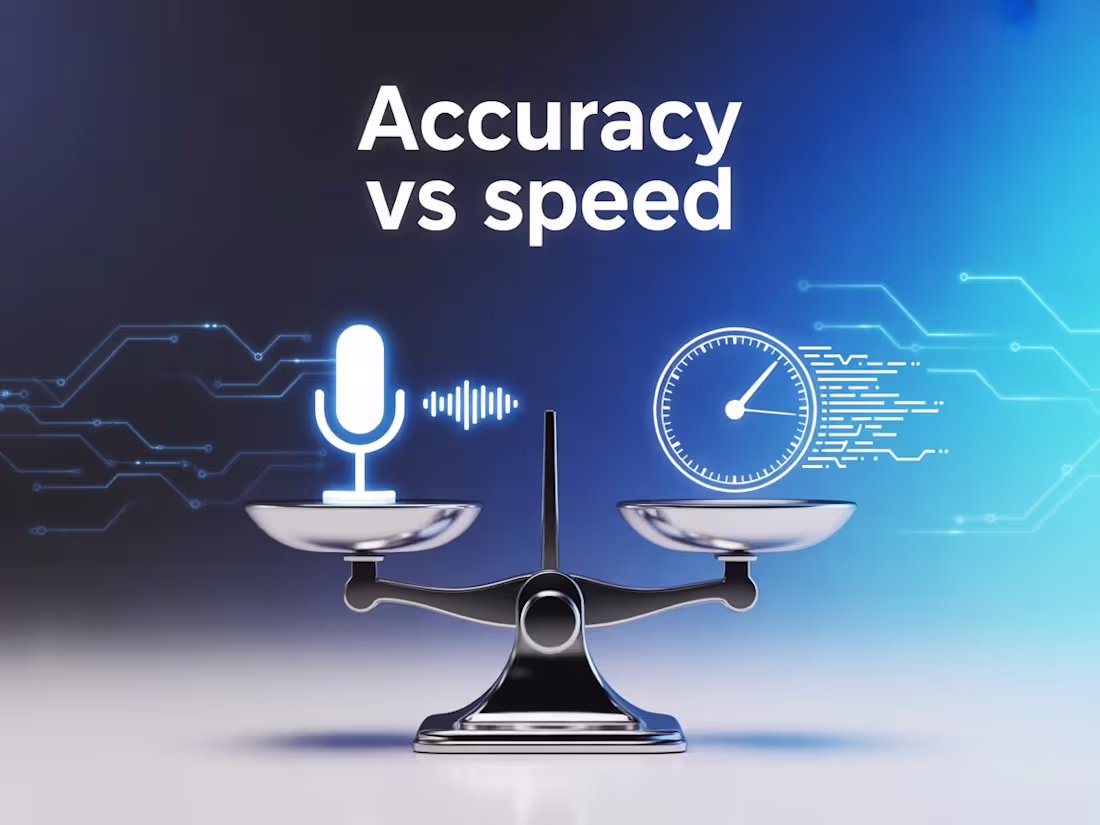 Cover image for The Voice AI dilemma: Do you need highly accurate, human-lik...