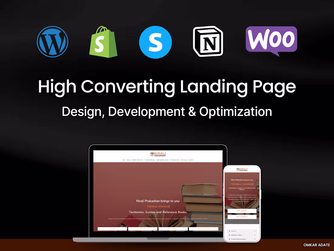 Cover image for Craft Landing Pages That Convert: High-Impact Single Page Sites