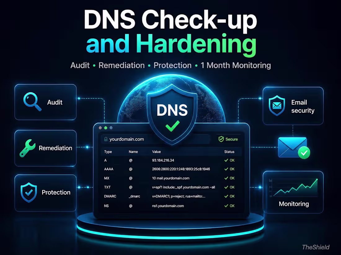 Cover image for DNS Emergency, Stop Spam and Phishing