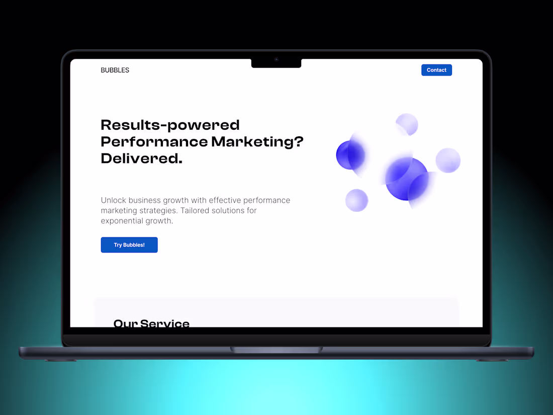 Cover image for Bubbles - Your Partner in Digital Growth
