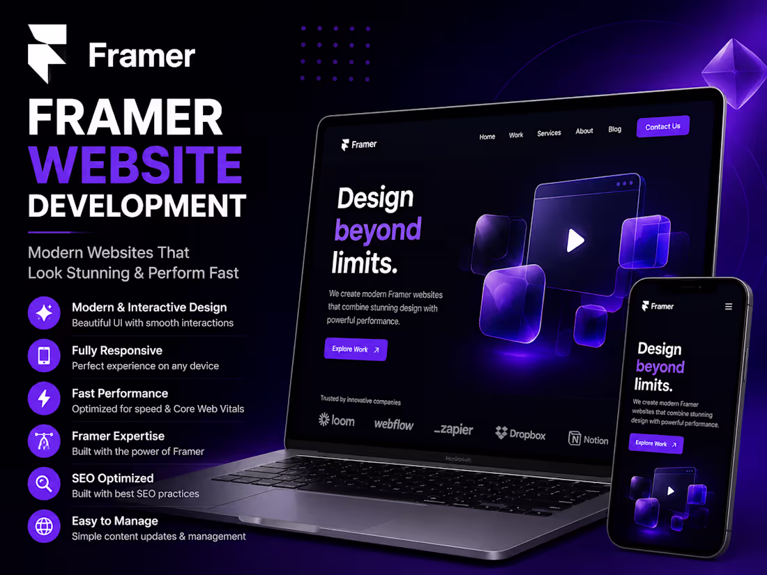 Cover image for Framer Website Development